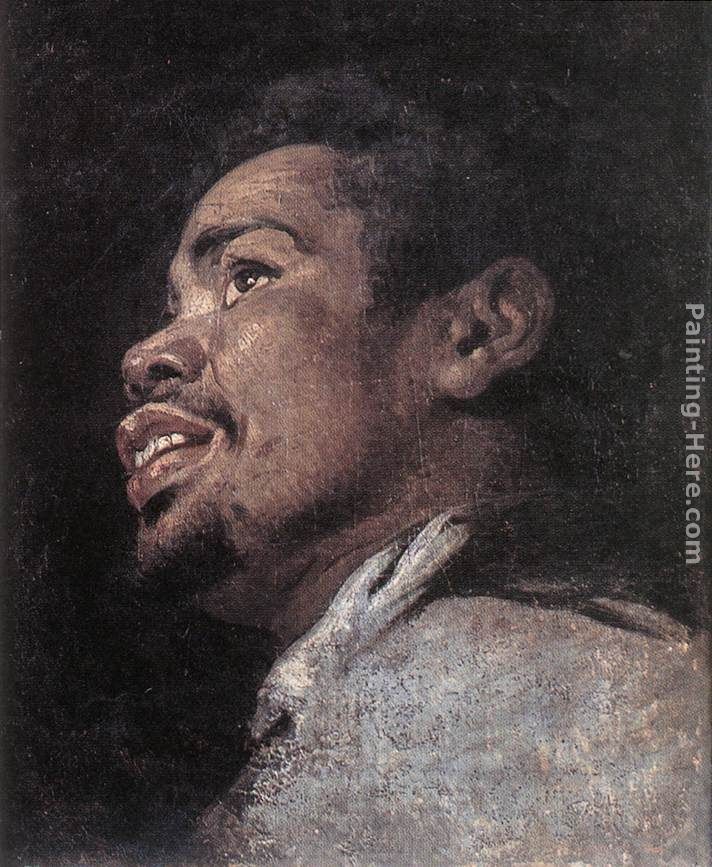 Gaspard de Crayer Head Study of a Young Moor